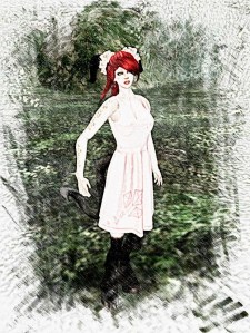 Rachel herself is quite fetching, when she's not dressed like a skank.