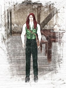 Doesn't Nathaniel look nice in Green?