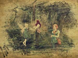 We stood there and talked for a little while, and then the Cait took us to the Roads.