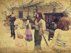 "Right," I said. "Who wants a drink?" And so we all ended up at the pub, just like people should end up after any kind of a crisis.