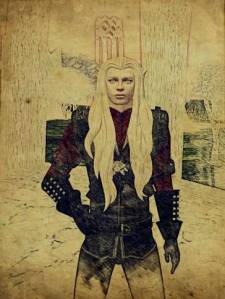 Tristan the elf guy. Omg, did somebody order a stripper for LOTR fans?