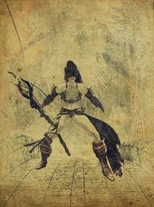 I had never seen a troll before, so I stayed well to the side and made like half a dozen quick sketches.