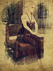 The mother daughter gorgeous twins.