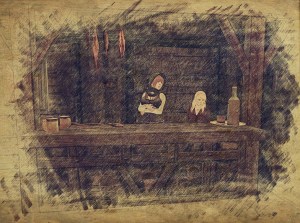 Gwyneth and Aoibheann soon became friends.