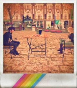 Fen took this on my iPhone, right before we left for Shining Lands.