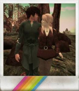 Fen was so happy when I told her we'd kissed!