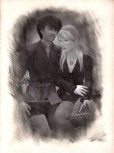 Sitting on the bench