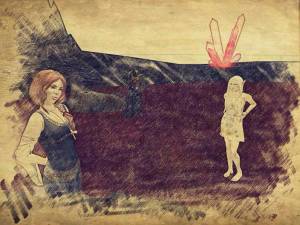 Galyanna explained necrosis by demonstrating.