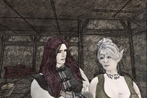 Finally, we made it down the stairs and onto the Roads.