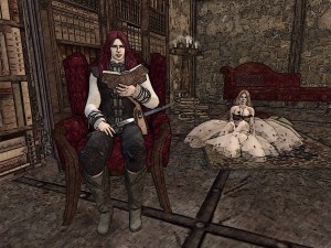 Downstairs, Aoibheann delved into her box and Nathaniel talked of deals with demons.