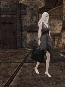 I didn't even worry about the anachronistic shopping bag.