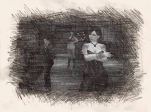 There were three other women in the bar.