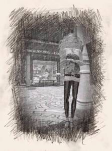 I pretended to text.