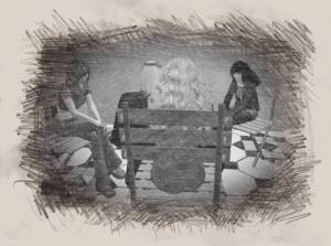 Coffee with strangers.