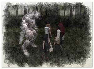 Landed. In a bit of a pickle.