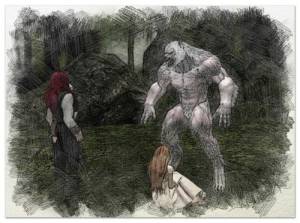 Aoibheann sank onto the ground.