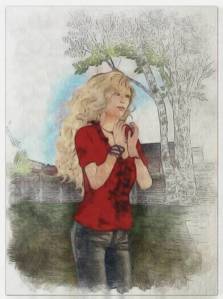 I always feel like a schoolgirl.