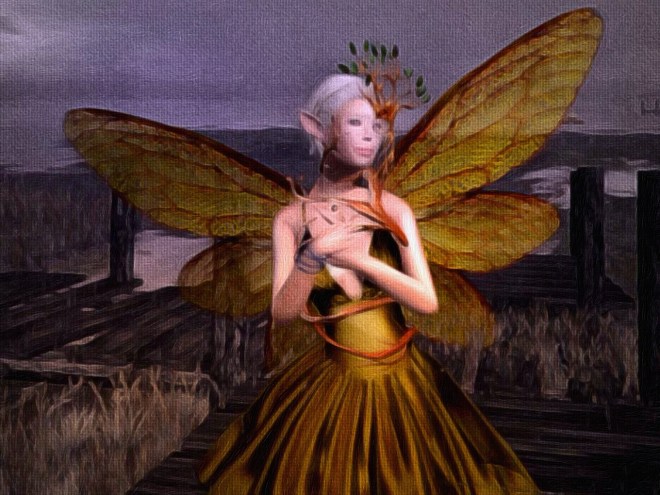 I felt the cold sting my shoulders...