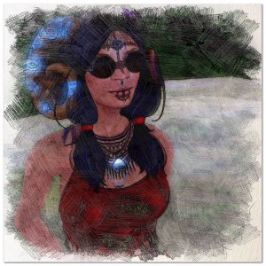 One of the things I love about Dyisi is her eclectic sense of style.