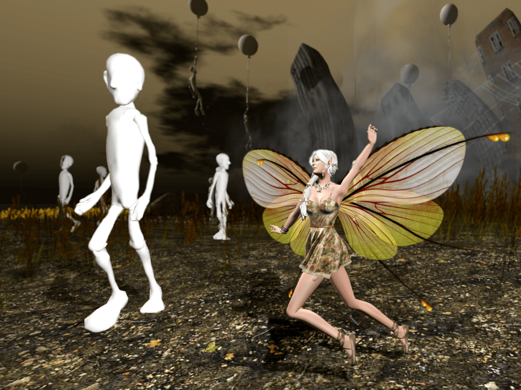 I chased and chased, but never caught.