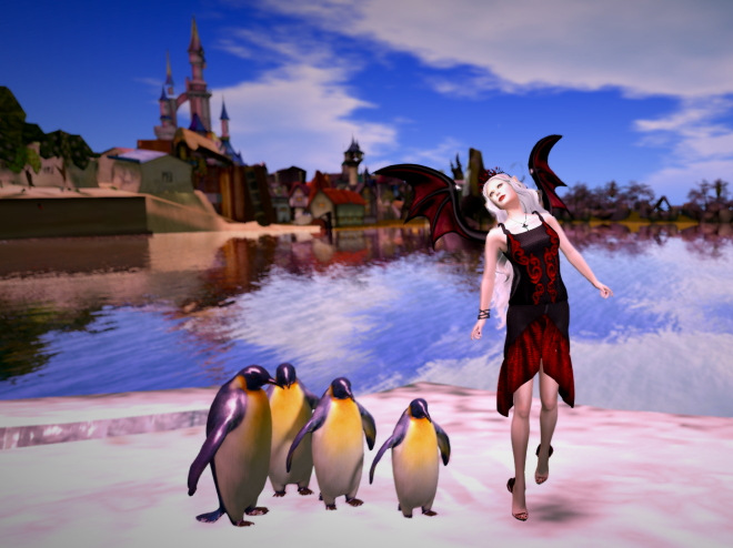 Come along, little penguins....