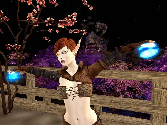 Channelling Water in Yozakura