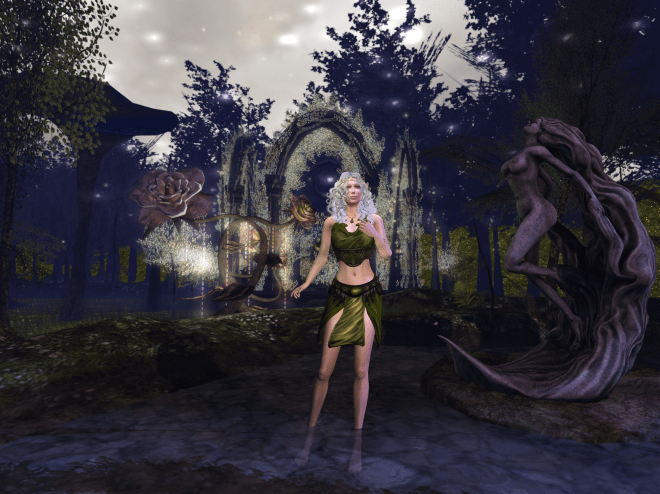 I found myself eventually, as often happens, in the pond.