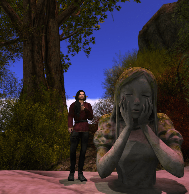 On our way back to camp, we encountered the Eclectica Crying Girl.