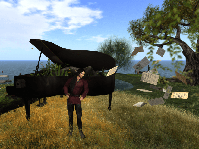 Later, we took a walk round the realm.