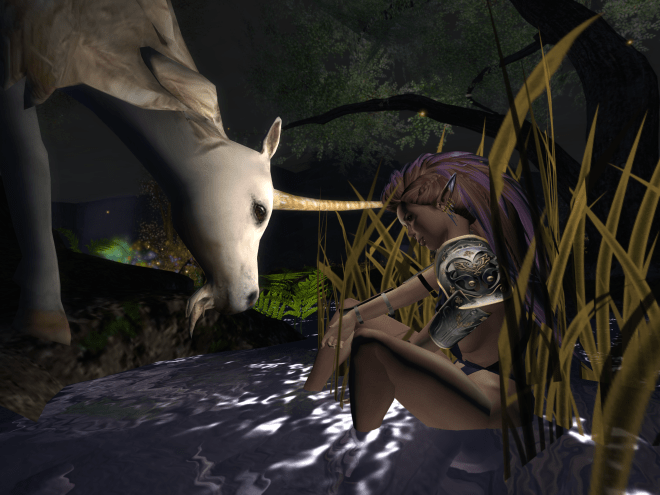 I had to wade waist-deep in the river to get to know this unicorn.