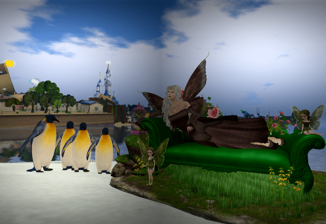 In the middle of winter, I of course create Spring.