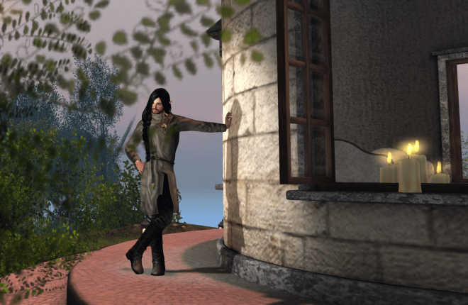 The boys discovered this folley on one end of the island, high above everything else.