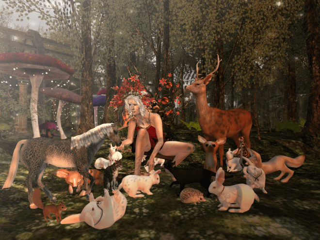 Then, I felt a nudge at my right hand.