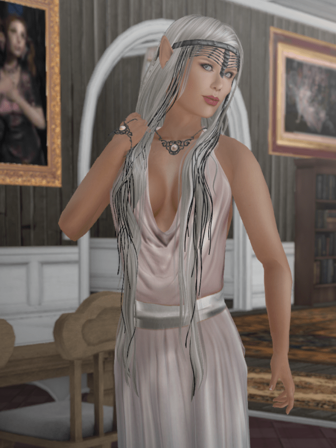 There's something to be said about slinky casual, I think.