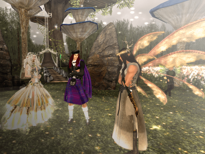 In the circle, Janus and Valene called on all the elements.