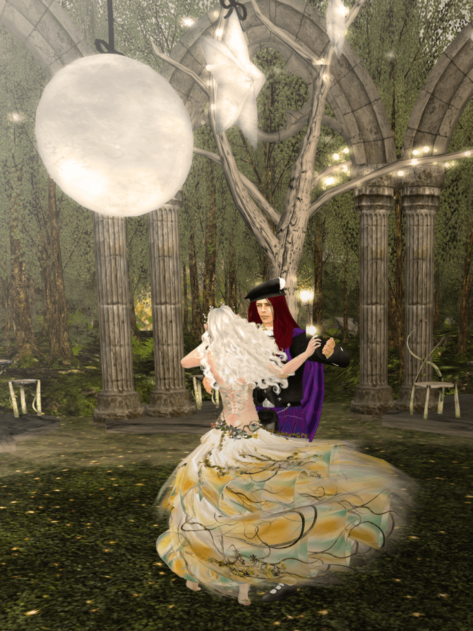 Dancing at the reception.