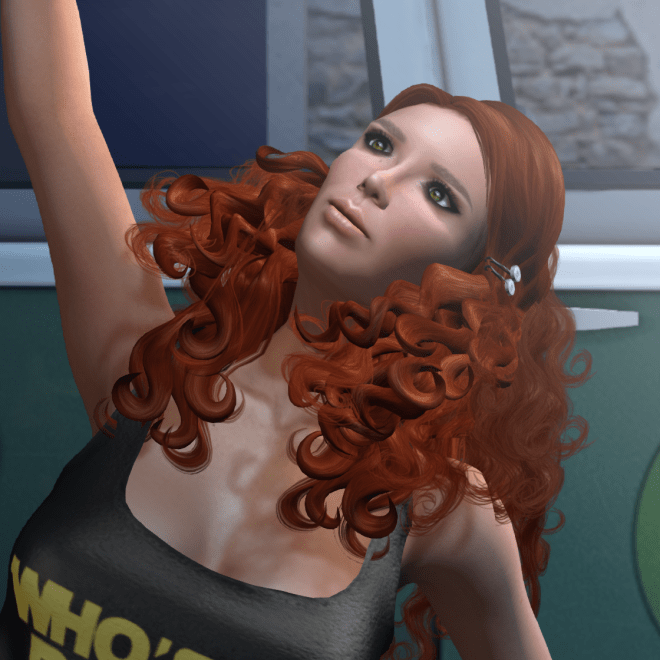 And everything starts spinning.