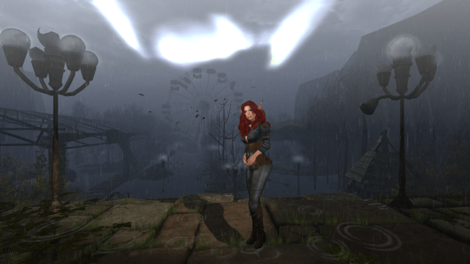 When I got to the carnival site, I was gobsmacked.