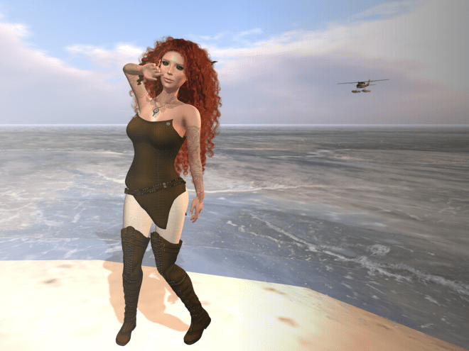 And I woke up on a fucking beach.