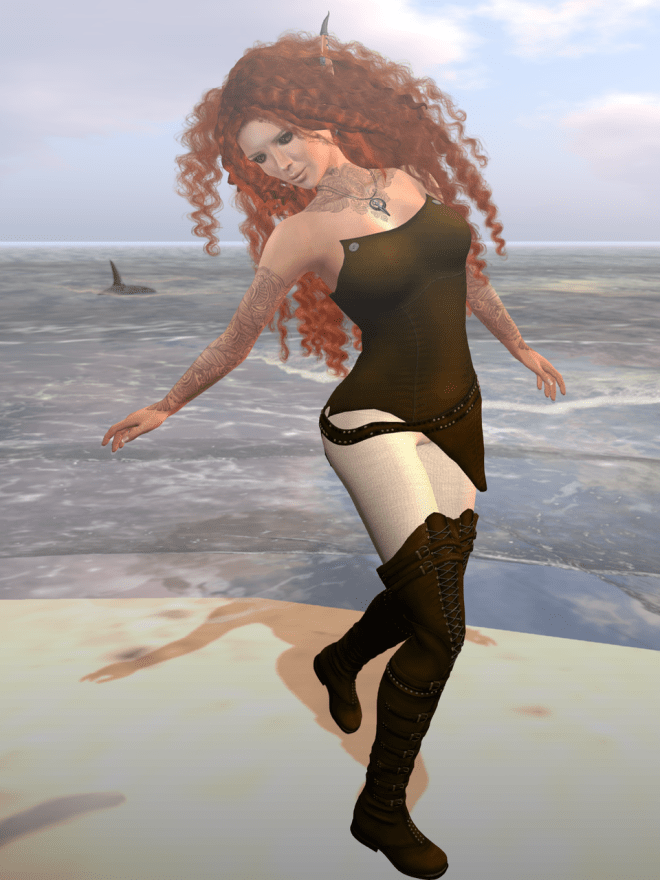 Then I remembered an old trick the Gypsy Davey taught me, and I reached for my shadow.