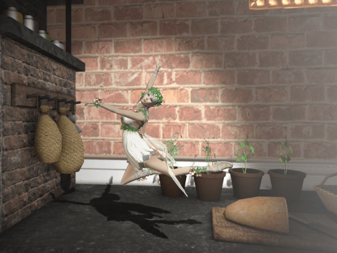 Another important task: dancing on the kitchen counters.