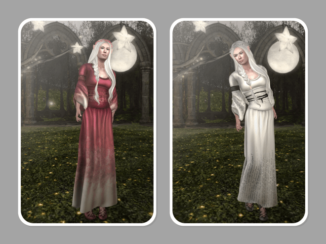 Here are the Rare dresses.