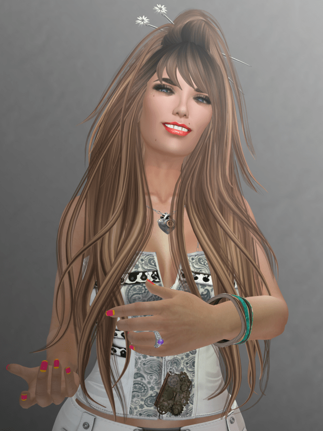 In rock picture number one, he made me laugh.