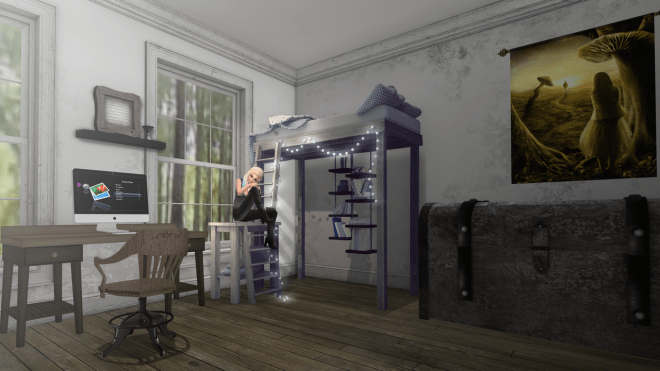 Shari was a tiny thing.