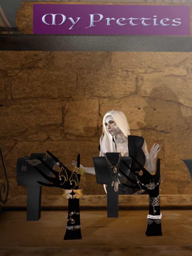 By the time Kevin was done taking my photograph, the jewellery seller had appeared.