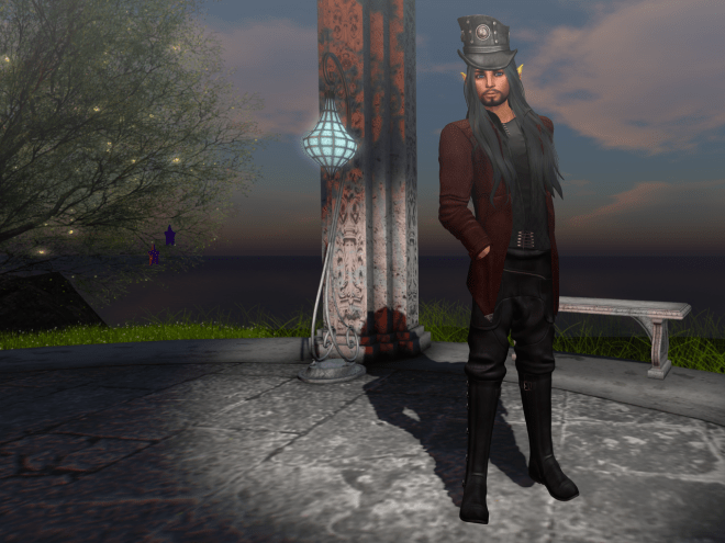 So I walked to the ballroom gazebo and gave myself some time to think before returning to the boys.