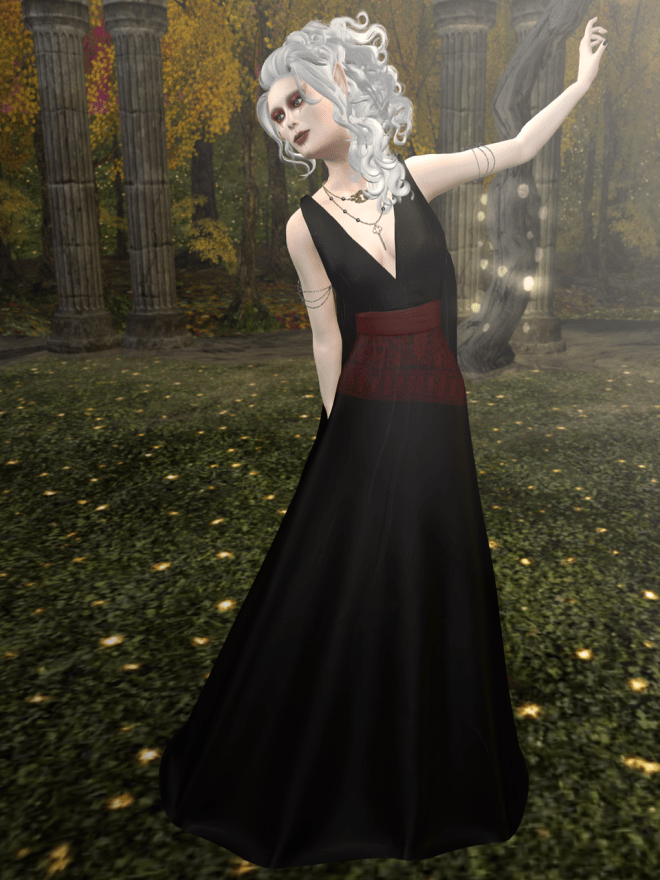 "Only one more dress?" I moaned. "Oh, the humanity!"