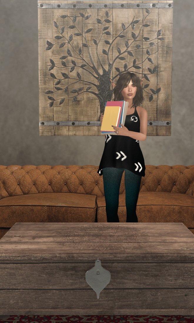 He threw a stack of notebooks at me, which my memory says I caught neatly.