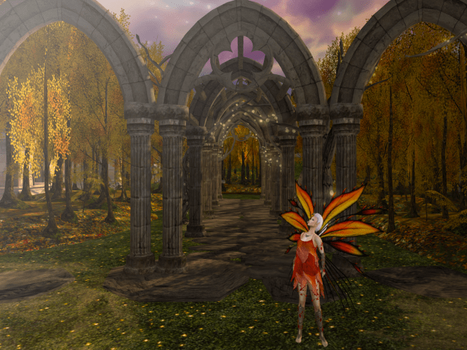 And, oh! Look, my loves, at the path from the ballroom.