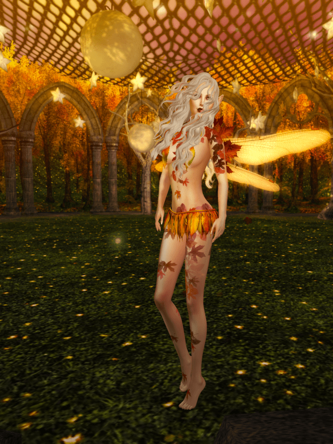 Shall I stand in autumn's sunlight, feel the fire catch my wings